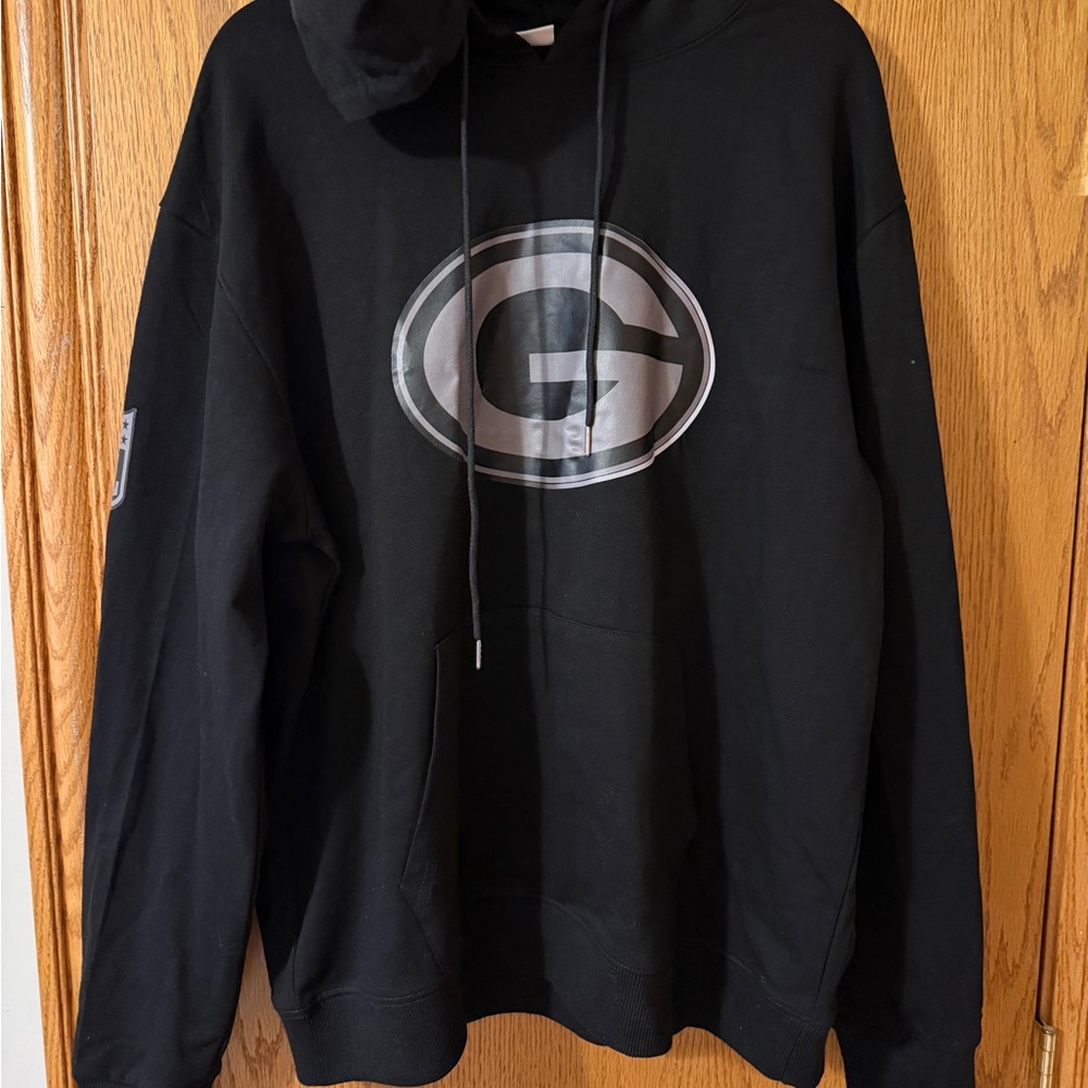 Black Graphic Men's Hoodie